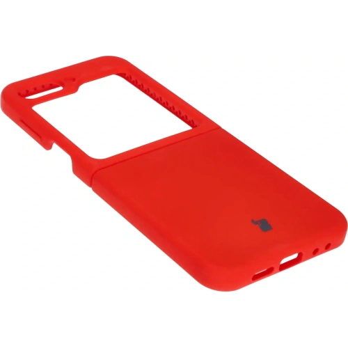 Silikonowe etui Bizon Soft Case do Samsung Galaxy Z Flip6 / 7 FE czerwone