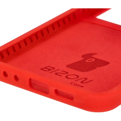 Silikonowe etui Bizon Soft Case do Samsung Galaxy Z Flip6 / 7 FE czerwone