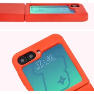 Hurtownia GSM - Bizon Soft Case Samsung Galaxy Z Flip6 piros - BIZ5723 - {ean13} - Hurt
