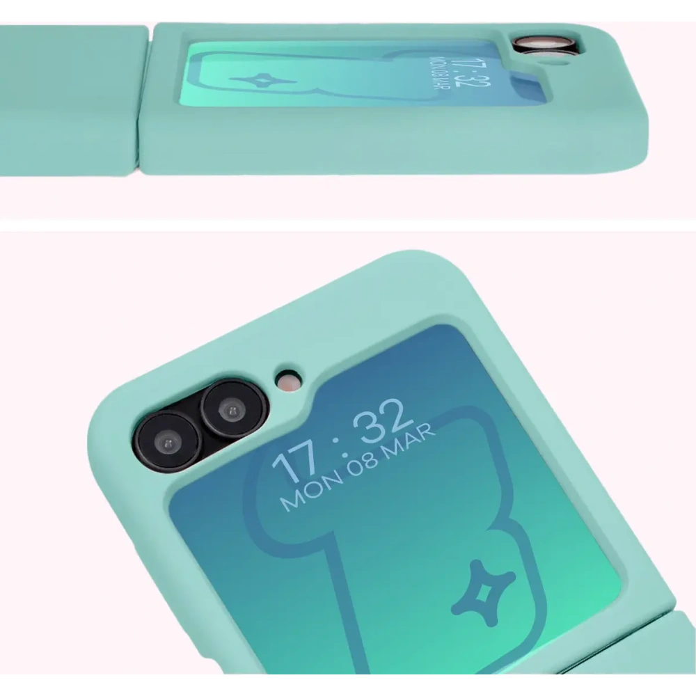Hurtownia GSM - Bizon Soft Case Samsung Galaxy Z Flip6 türkis - BIZ5724 - {ean13} - Hurt