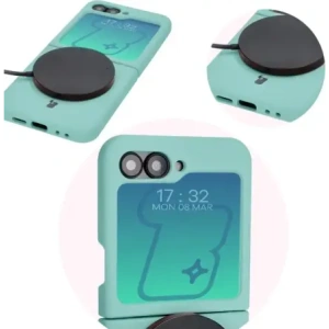 Hurtownia GSM - Bizon Soft Case Samsung Galaxy Z Flip6 türkiz - BIZ5724 - {ean13} - Hurt