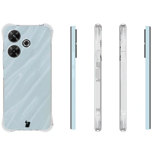 Elastyczne etui Bizon Case Salpa do Xiaomi Redmi 13 4G przezroczyste