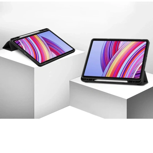 Etui z klapką Bizon Case Tab Lizard do Xiaomi Redmi Pad Pro 12.1 czarne