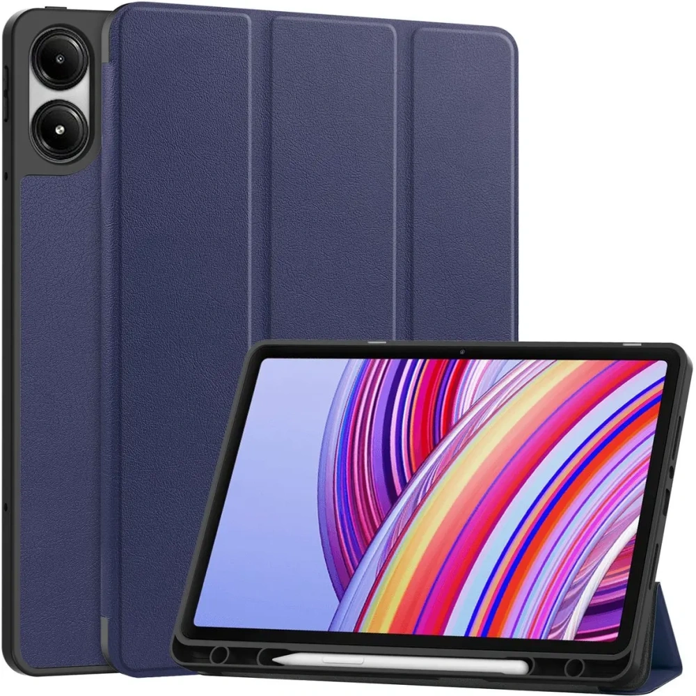 Hurtownia GSM - Etui z klapką Bizon Case Tab Lizard do Xiaomi Redmi Pad Pro 12.1 granatowe - BIZ5974 - {ean13} - Hurt