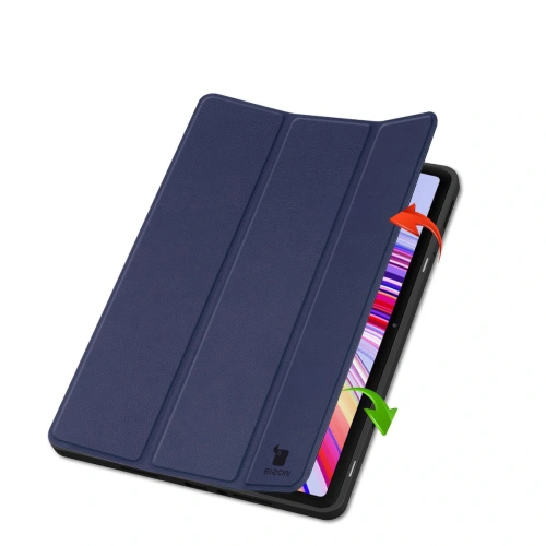 Etui z klapką Bizon Case Tab Lizard do Xiaomi Redmi Pad Pro 12.1 granatowe