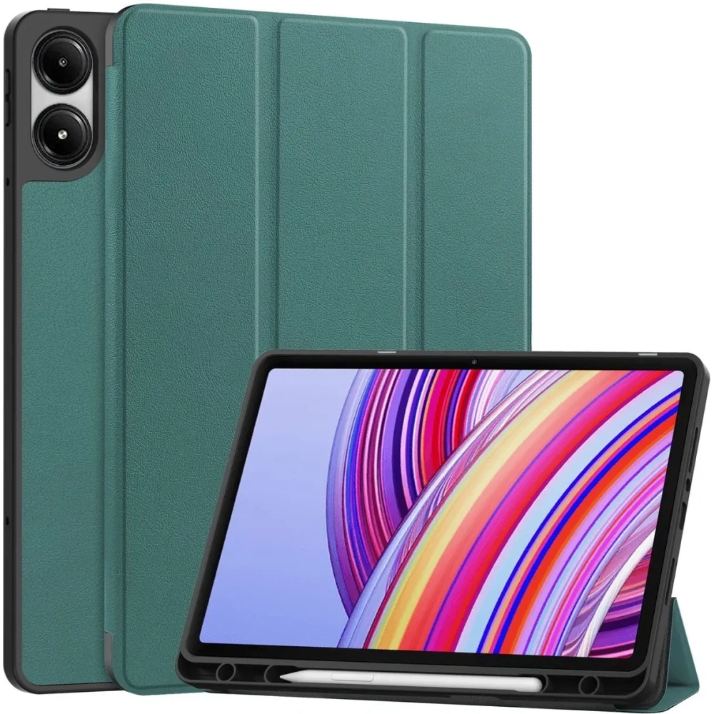 Wholesale Bizon Case Tab Lizard Xiaomi Redmi Pad Pro 12.1 dark green - BIZ5975 - {ean13} - Hurt