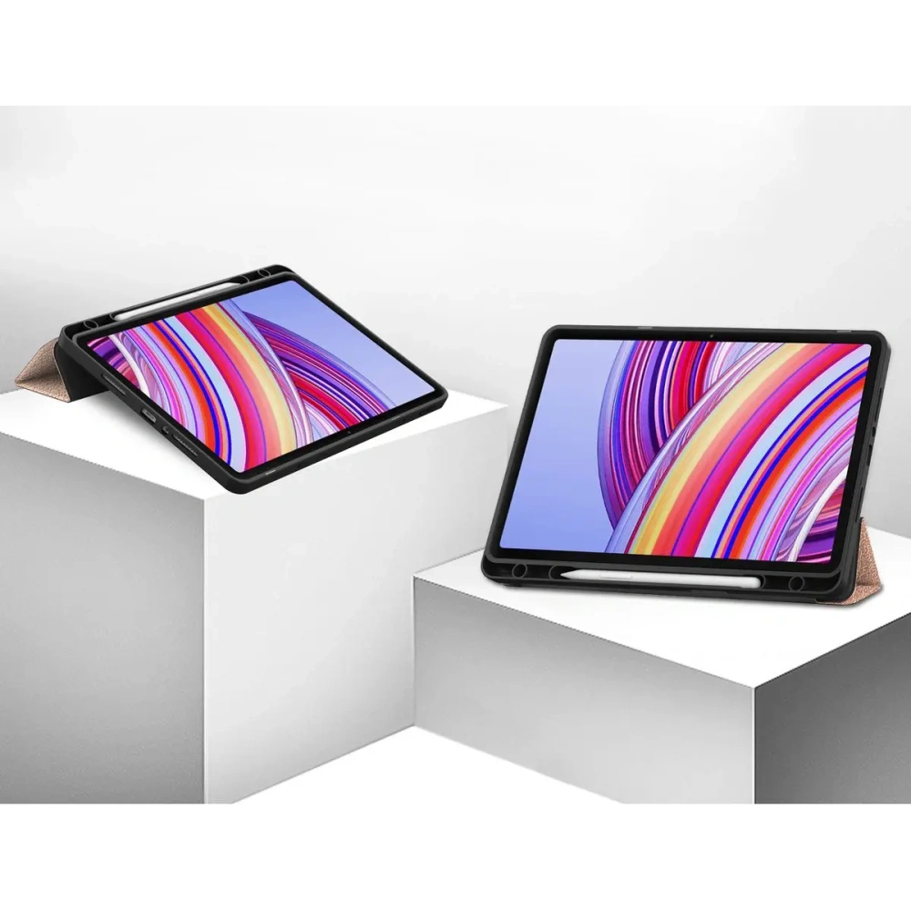 Hurtownia GSM - Bizon Case Tab Lizard Xiaomi Redmi Pad Pro 12.1 rózsaarany - BIZ5977 - {ean13} - Hurt
