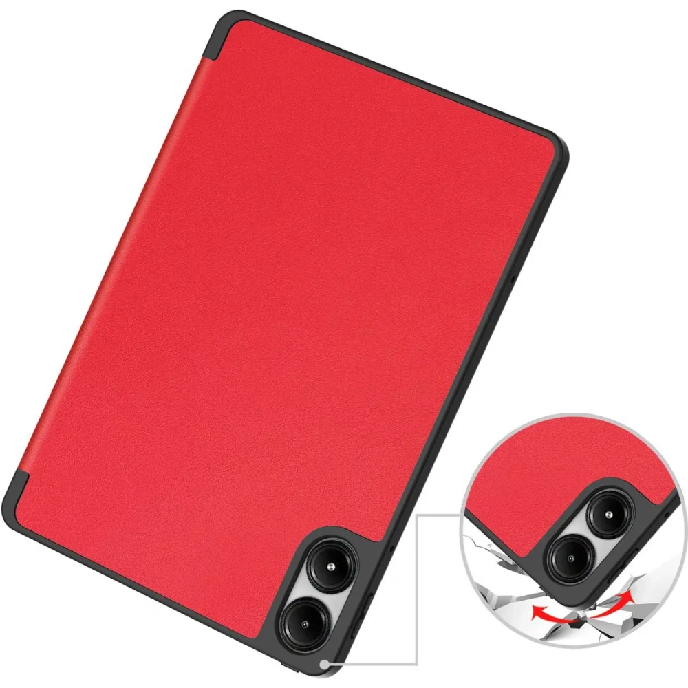 Hurtownia GSM - Etui z klapką Bizon Case Tab Lizard do Xiaomi Redmi Pad Pro 12.1 červené - BIZ5978 - {ean13} - Hurt