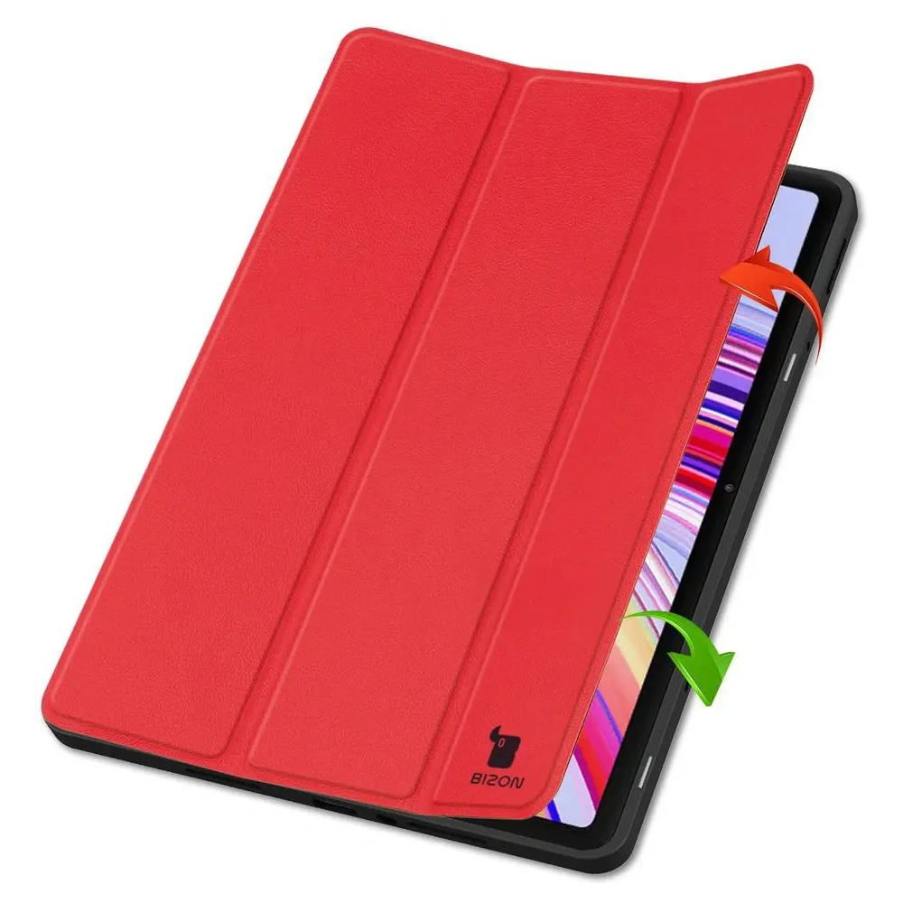 Hurtownia GSM - Etui z klapką Bizon Case Tab Lizard do Xiaomi Redmi Pad Pro 12.1 czerwone - BIZ5978 - {ean13} - Hurt