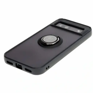 Hurtownia GSM - Etui s úchopem na prst Bizon Case Hybrid Ring pro Google Pixel 8a kouřové s černým rámem - BIZ5979 - {ean13} - Hurt