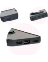 Hurtownia GSM - Bizon Case Hybrid Ring Google Pixel 8a füstös fekete kerettel - BIZ5979 - {ean13} - Hurt