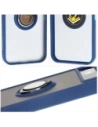 Hurtownia GSM - Etui s úchopem na prst Bizon Case Hybrid Ring pro Google Pixel 8a kouřové s modrým rámečkem - BIZ5980 - {ean13} - Hurt