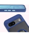 Hurtownia GSM - Bizon Case Hybrid Ring Google Pixel 8a fumuriu cu un cadru albastru marin - BIZ5980 - {ean13} - Hurt