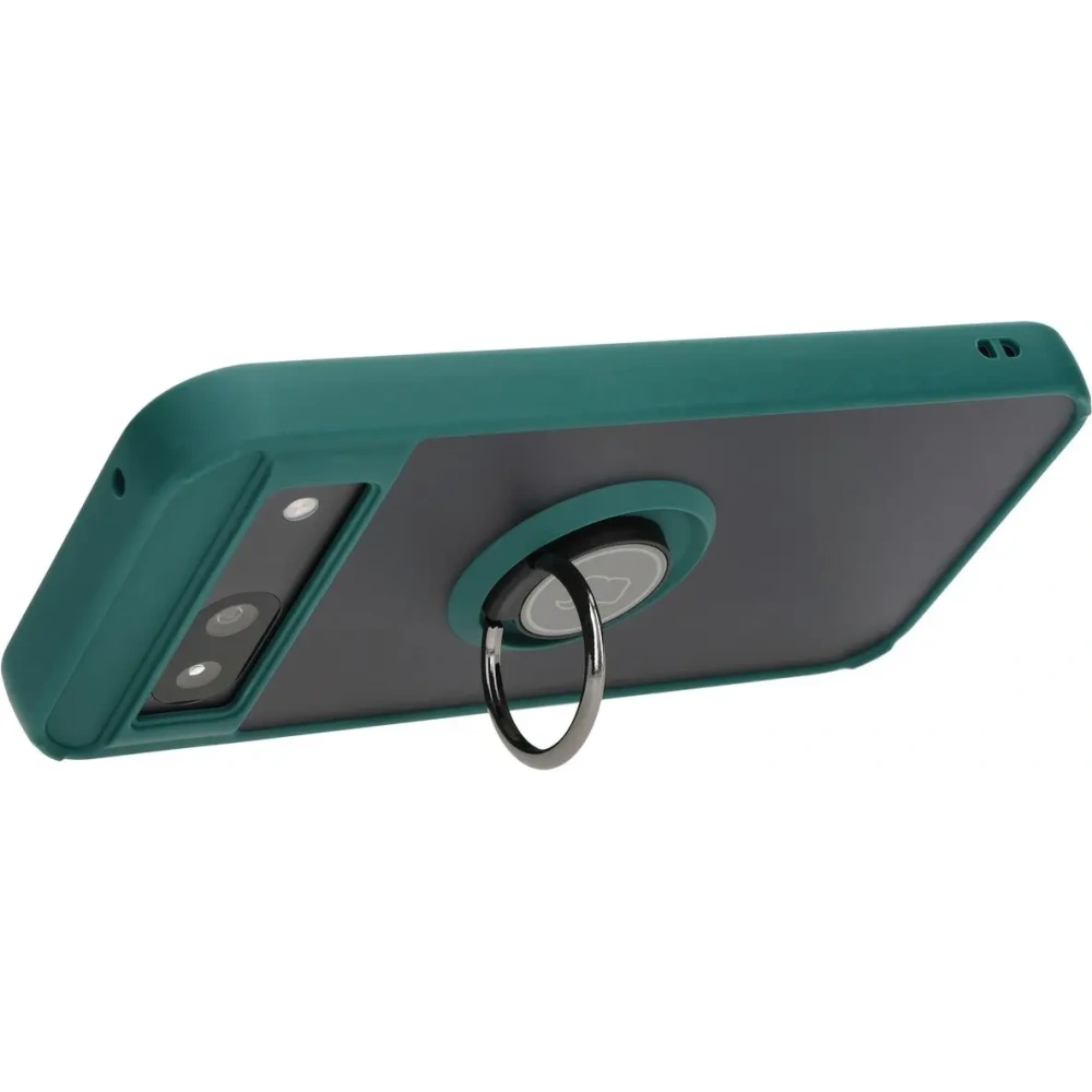 Hurtownia GSM - Bizon Case Hybrid Ring Google Pixel 8a rauchig mit einem dunkelgrünen Rahmen - BIZ5742 - {ean13} - Hurt