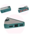 Hurtownia GSM - Etui s úchopem na prst Bizon Case Hybrid Ring pro Google Pixel 8a kouřové s tmavě zeleným rámečkem - BIZ5742 - {ean13} - Hurt