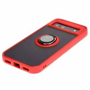 Hurtownia GSM - Bizon Case Hybrid Ring Google Pixel 8a rauchig mit einem roten Rahmen - BIZ5743 - {ean13} - Hurt
