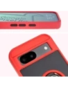 Hurtownia GSM - Bizon Case Hybrid Ring Google Pixel 8a fumuriu cu un cadru roșu - BIZ5743 - {ean13} - Hurt