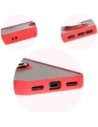 Hurtownia GSM - Etui z uchwytem na palec Bizon Case Hybrid Ring do Google Pixel 8a przydymione z czerwoną ramką - BIZ5743 - {ean13} - Hurt