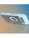 Hurtownia GSM - Bizon Case Hybrid Ring Google Pixel 8a füstös színű, világoskék kerettel - BIZ5744 - {ean13} - Hurt