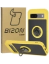 Hurtownia GSM - Bizon Case Hybrid Ring Google Pixel 8a füstös sárga kerettel - BIZ5745 - {ean13} - Hurt