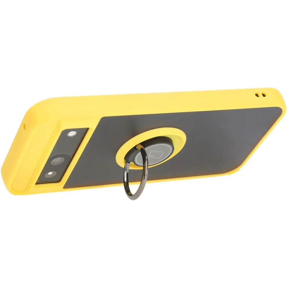 Hurtownia GSM - Bizon Case Hybrid Ring Google Pixel 8a füstös sárga kerettel - BIZ5745 - {ean13} - Hurt