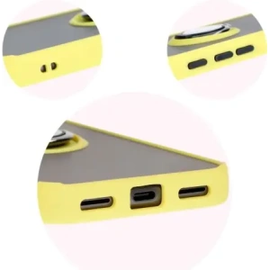Hurtownia GSM - Bizon Case Hybrid Ring Google Pixel 8a füstös sárga kerettel - BIZ5745 - {ean13} - Hurt