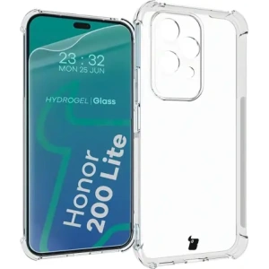 Wholesale Bizon Case Clear Pack flexible case + 2x screen film Honor 200 Lite clear - BIZ5749 - {ean13} - Hurt