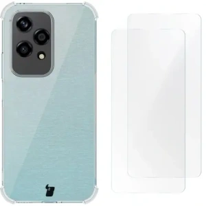 Wholesale Bizon Case Clear Pack flexible case + 2x screen film Honor 200 Lite clear - BIZ5749 - {ean13} - Hurt
