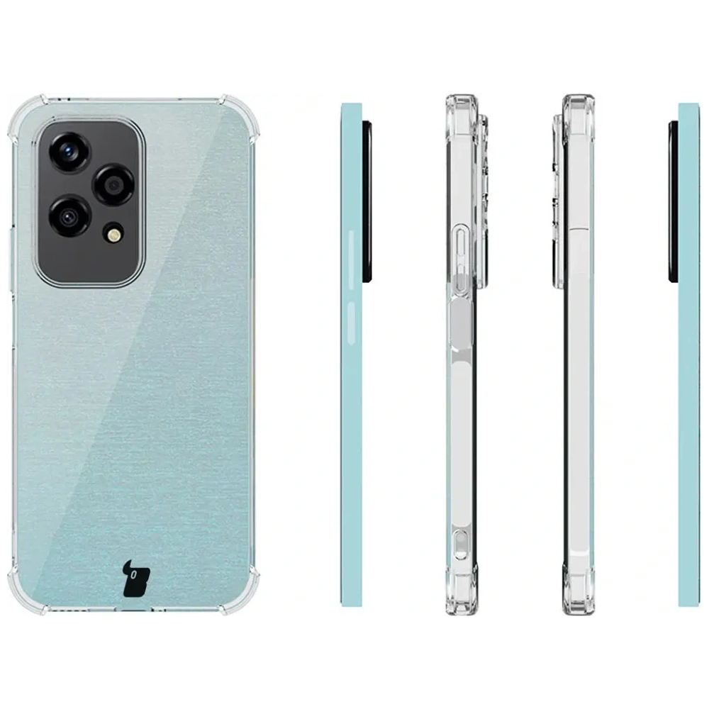 Hurtownia GSM - Etui + 2x folia na ekran Bizon Case Clear Pack do Honor 200 Lite przezroczyste - BIZ5749 - {ean13} - Hurt
