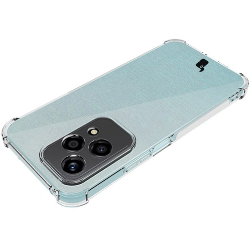 Etui + 2x folia na ekran Bizon Case Clear Pack do Honor 200 Lite przezroczyste