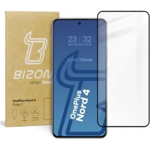 Hurtownia GSM - Bizon Glass Edge 2 OnePlus Nord 4 negru - BIZ5753 - {ean13} - Hurt
