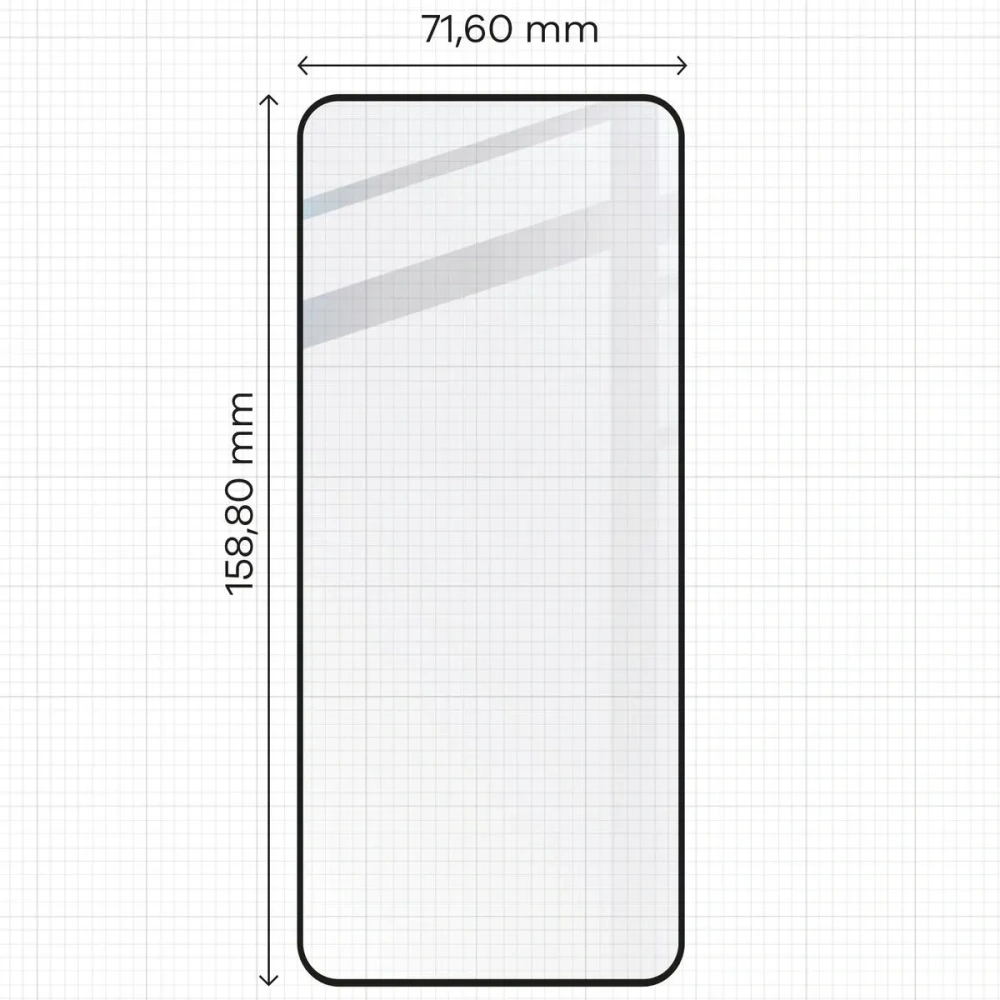 Hurtownia GSM - Bizon Glass Edge 2 OnePlus Nord 4 fekete - BIZ5753 - {ean13} - Hurt