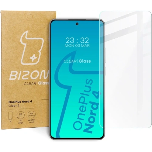 Szkło hartowane Bizon Glass Clear 2 do OnePlus Nord 4