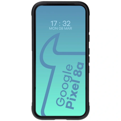 Pancerne etui Bizon Case Tur do Google Pixel 8a czarne