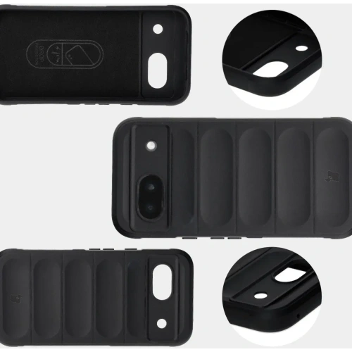 Pancerne etui Bizon Case Tur do Google Pixel 8a czarne
