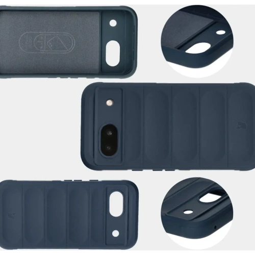 Pancerne etui Bizon Case Tur do Google Pixel 8a granatowe