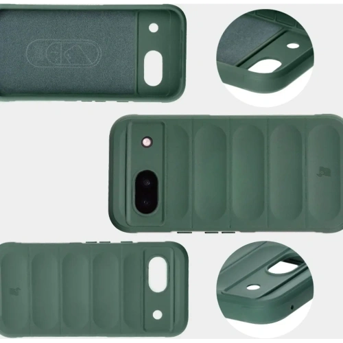 Pancerne etui Bizon Case Tur do Google Pixel 8a ciemnozielone
