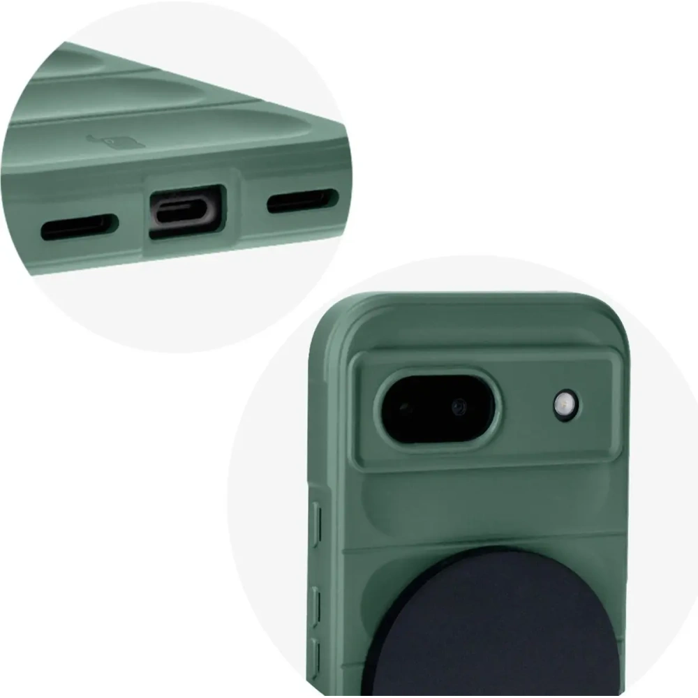 Hurtownia GSM - Bizon Case Tur Google Pixel 8a verde închis - BIZ5757 - {ean13} - Hurt