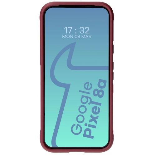 Pancerne etui Bizon Case Tur do Google Pixel 8a ciemnofioletowe