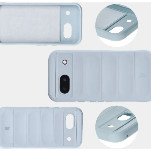 Pancerne etui Bizon Case Tur do Google Pixel 8a jasnoniebieskie