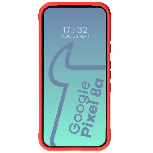 Pancerne etui Bizon Case Tur do Google Pixel 8a czerwone