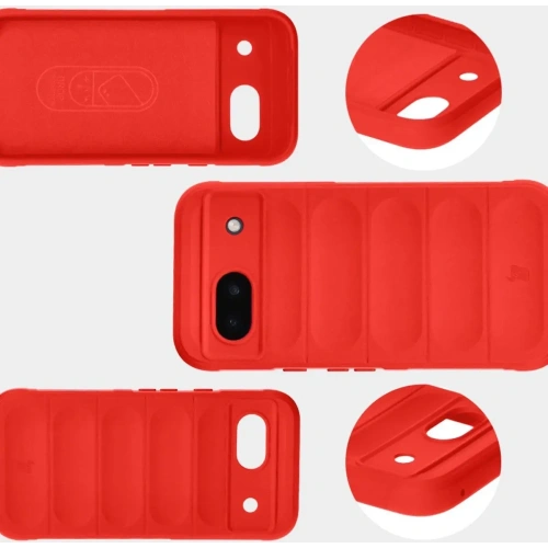 Pancerne etui Bizon Case Tur do Google Pixel 8a czerwone