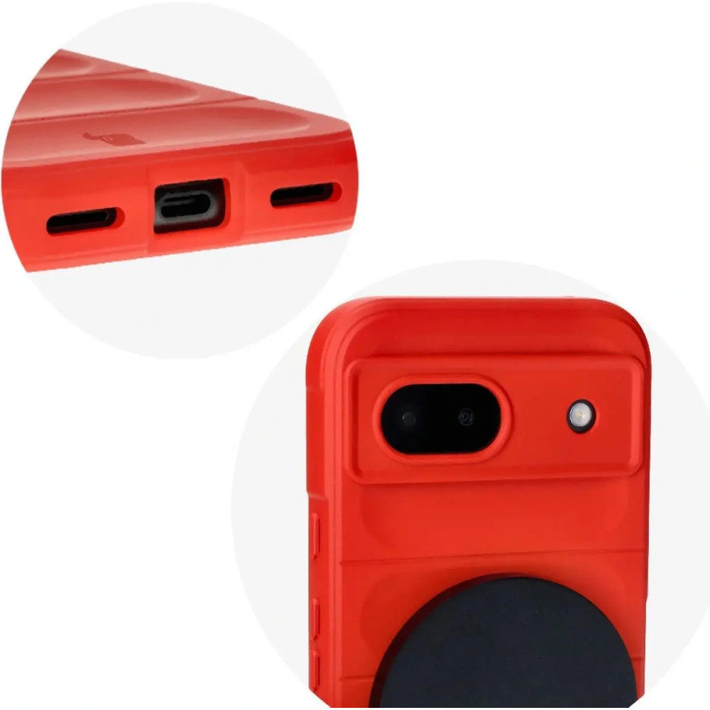 Hurtownia GSM - Pancerne etui Bizon Case Tur do Google Pixel 8a czerwone - BIZ5995 - {ean13} - Hurt