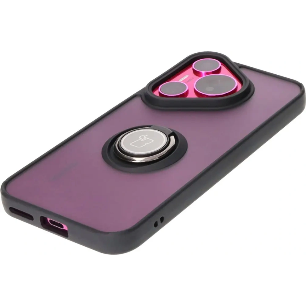 Wholesale Bizon Case Hybrid Ring Huawei Pura 70 smoky with a black frame - BIZ5996 - {ean13} - Hurt