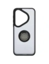 Hurtownia GSM - Etui z uchwytem na palec Bizon Case Hybrid Ring do Huawei Pura 70 Pro / Pro+ przydymione z czarną ramką - BIZ5765 - {ean13} - Hurt