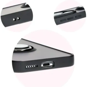 Hurtownia GSM - Etui s držákem na prst Bizon Case Hybrid Ring pro Huawei Pura 70 Pro / Pro+ kouřové s černým rámečkem - BIZ5765 - {ean13} - Hurt