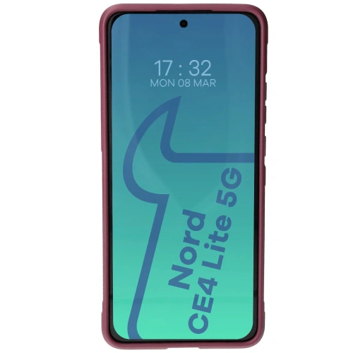 Pancerne etui Bizon Case Tur do OnePlus Nord CE4 Lite 5G ciemnofioletowe