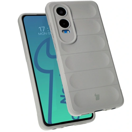 Pancerne etui Bizon Case Tur do OnePlus Nord CE4 Lite 5G jasnoszare