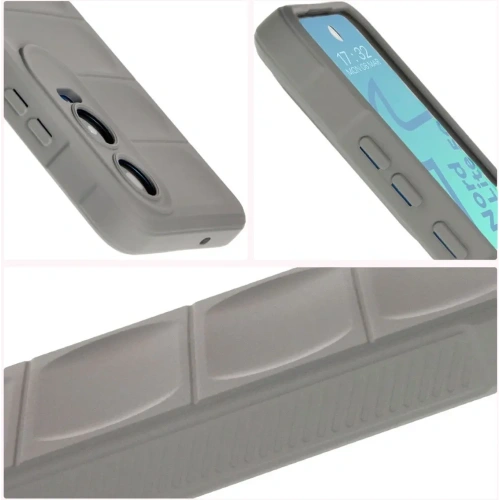 Pancerne etui Bizon Case Tur do OnePlus Nord CE4 Lite 5G jasnoszare