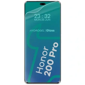 Hurtownia GSM - Elastické pouzdro + 2x folie na displej Bizon Case Clear Pack pro Honor 200 Pro průhledné - BIZ5783 - {ean13} - Hurt